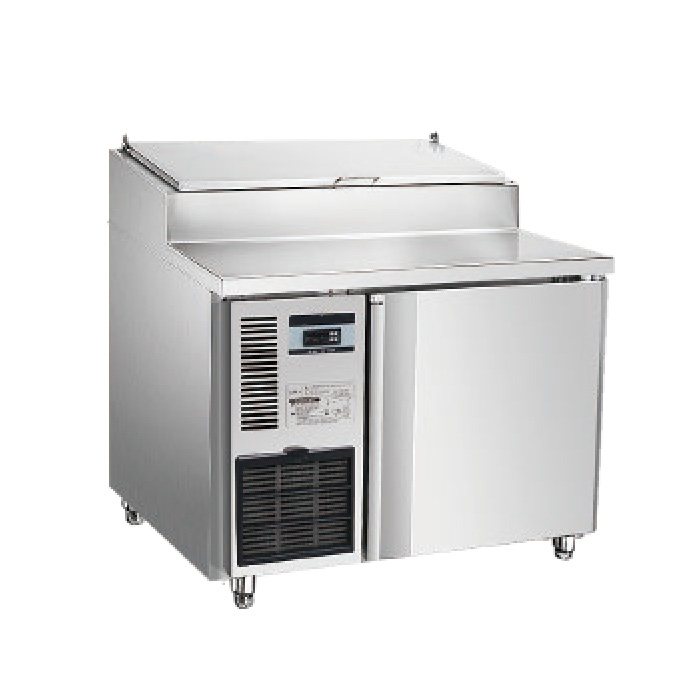 Commercial Refrigerated Kitchen Stainless Steel Pizza Prep Table